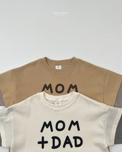 HAROHARO its me layered tee (85-140cm)