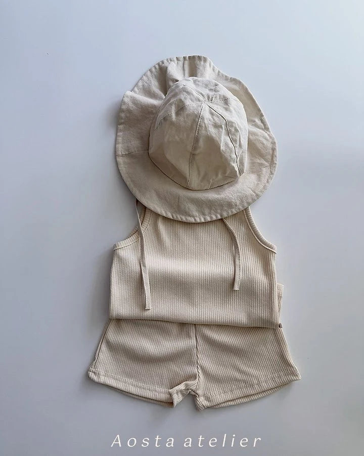Aosta everyday sleeveless tee (~70-115cm)