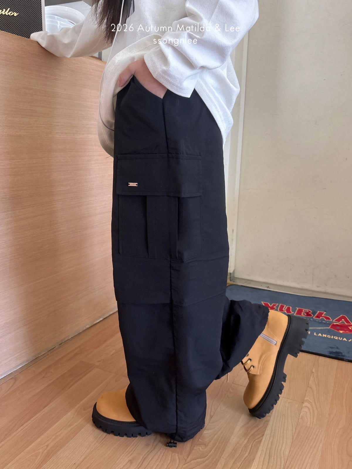 matilda&lee cargo pocket pants (85-165cm)