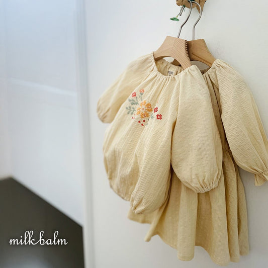 milkbalm cross stitch suit (3-18m)