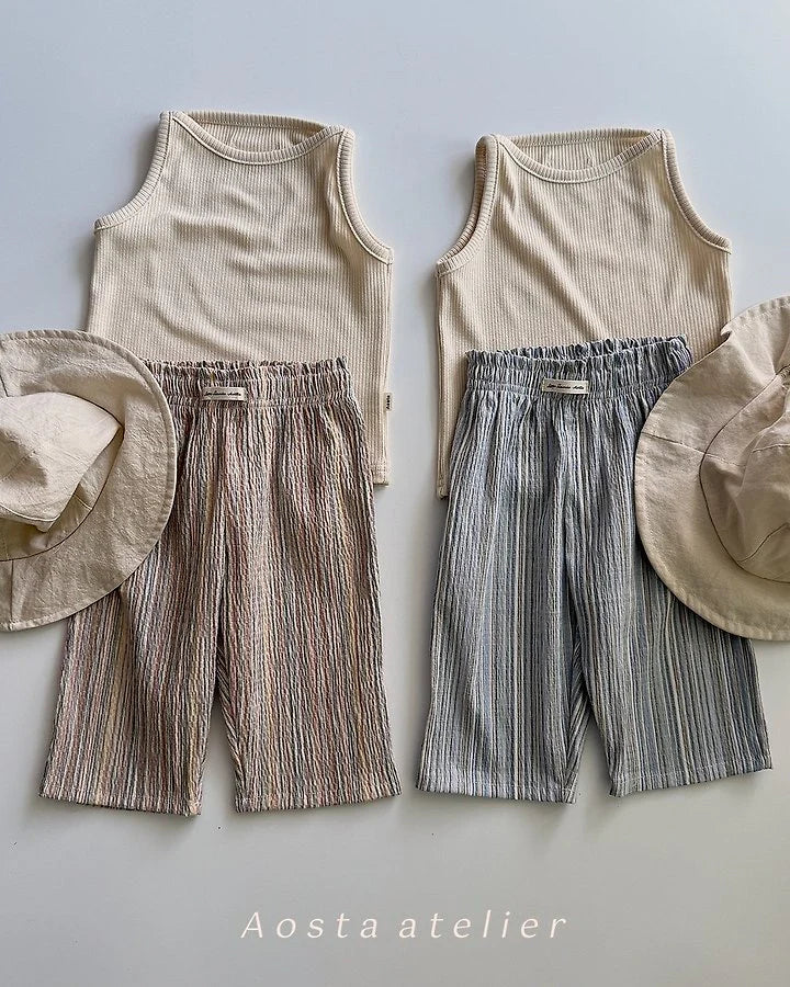 Aosta cool linen pants (~70-115cm)
