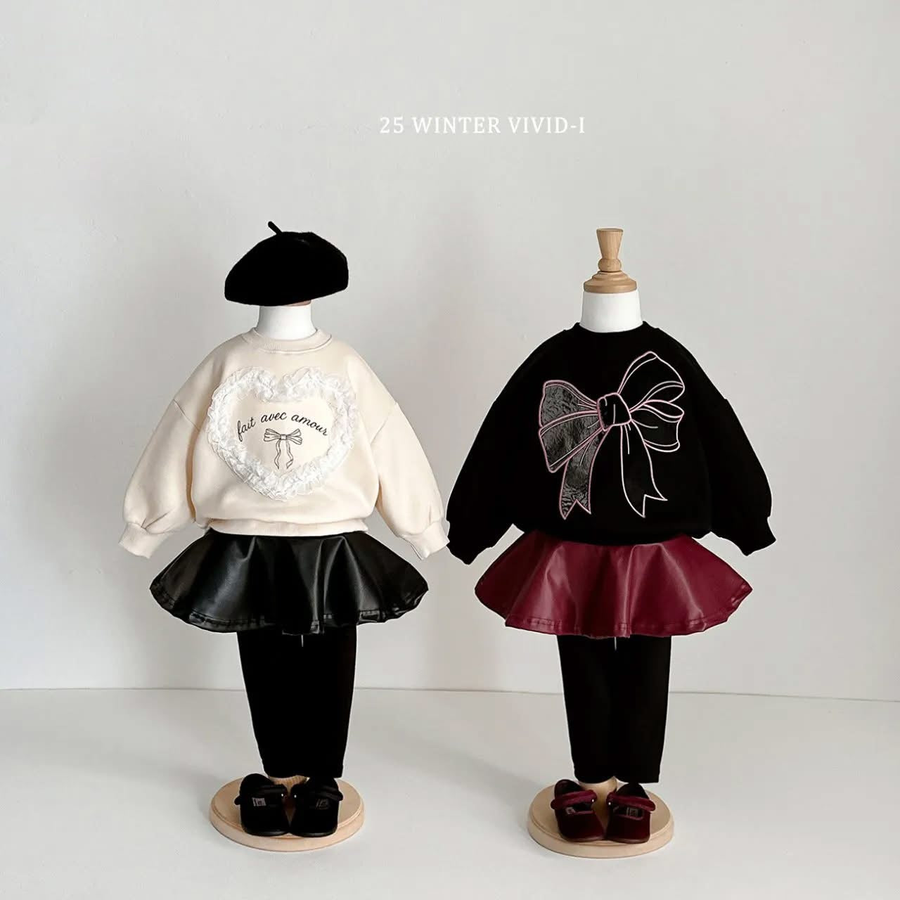 Vivid 內搭褲皮裙 (75-135cm)