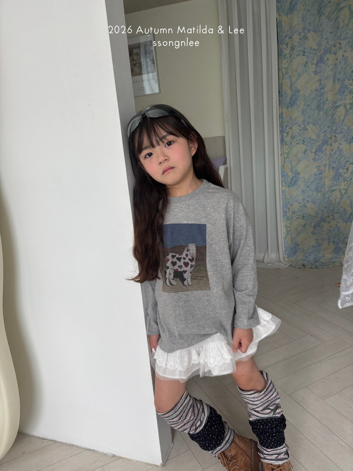 matilda&lee heart pony tee (85-165cm)