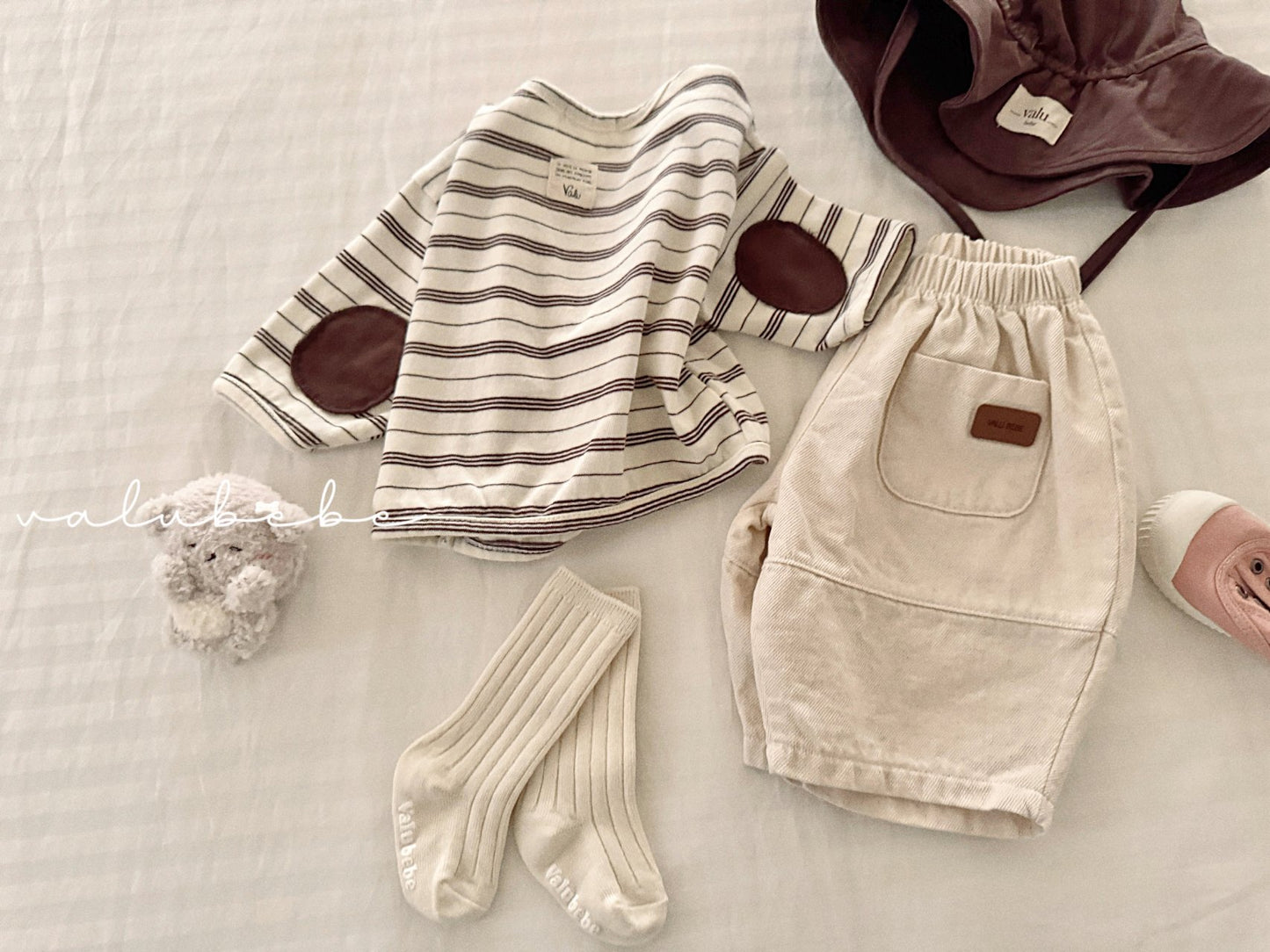 valubebe slit cut denim pants (6-24m)