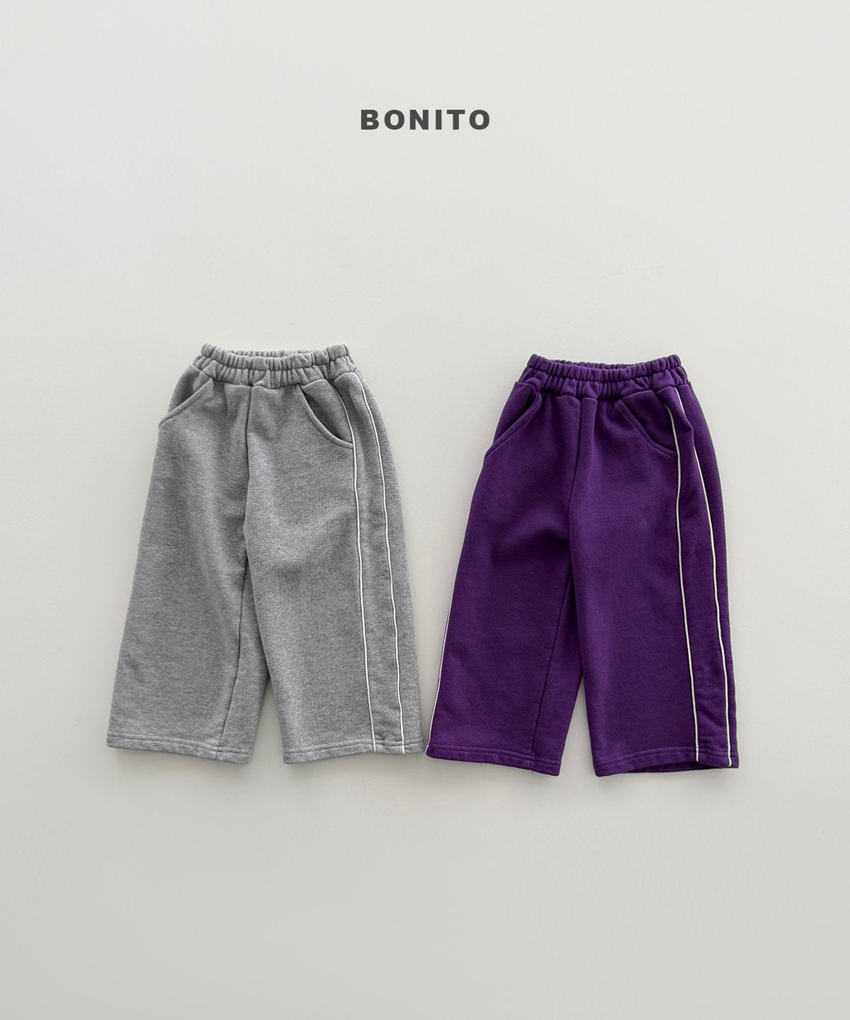 bonito side stripe pants (~80-140cm)