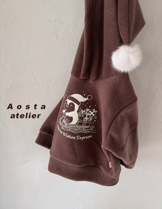 Aosta winter penguin hoodie (~70-115cm)