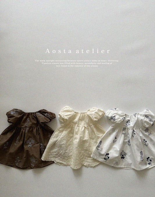 Aosta 優雅氣質連衣裙 (Bebe & kids ~70-115cm)