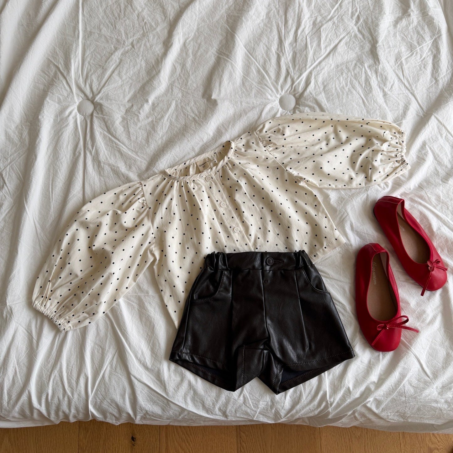 ninibello hazel puff blouse (80-130cm)