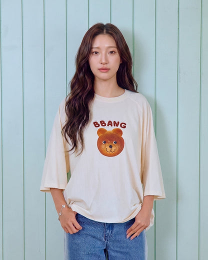 oottbebe cute bear raglan T (adult)