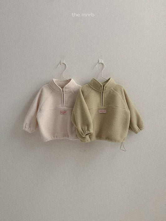 minirobe king fleece half zip up (70-110cm)