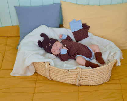 oottbebe chouchou dot suits (0-12m)