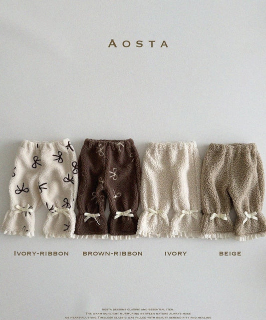 Aosta leme ribbon pants (70–115cm)