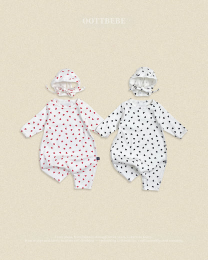 oottbebe petit heart suits SET (0-12m)