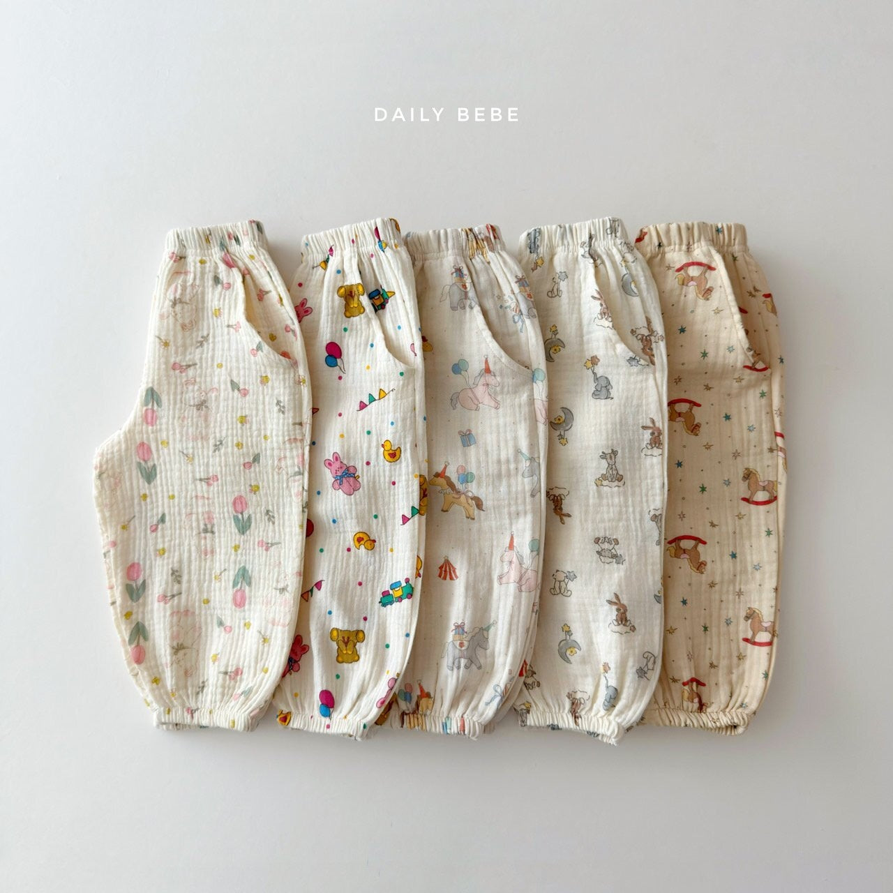 DAILYBEBE spring jogger pants (75-145cm)