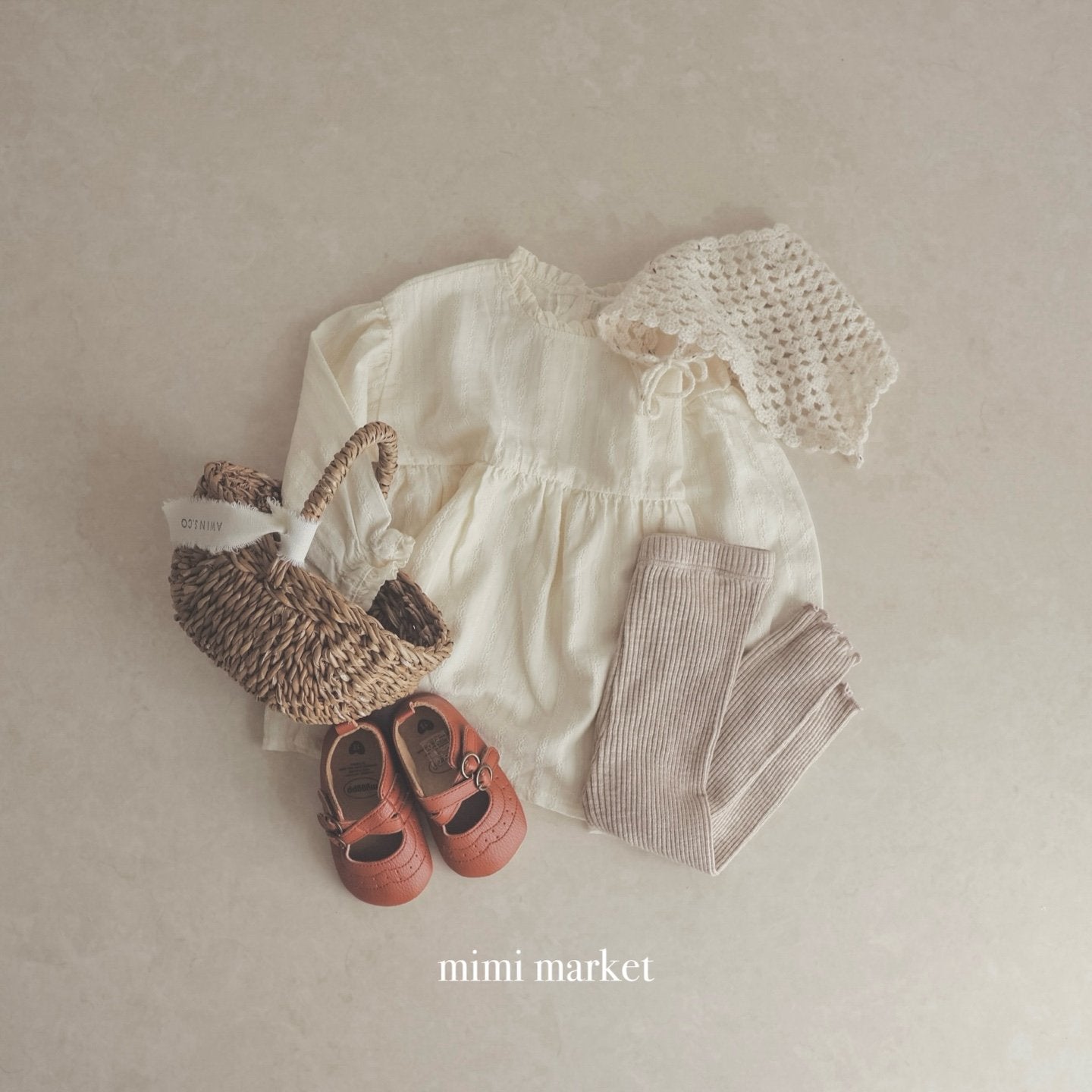 mimi market frill leggings (75-90cm)