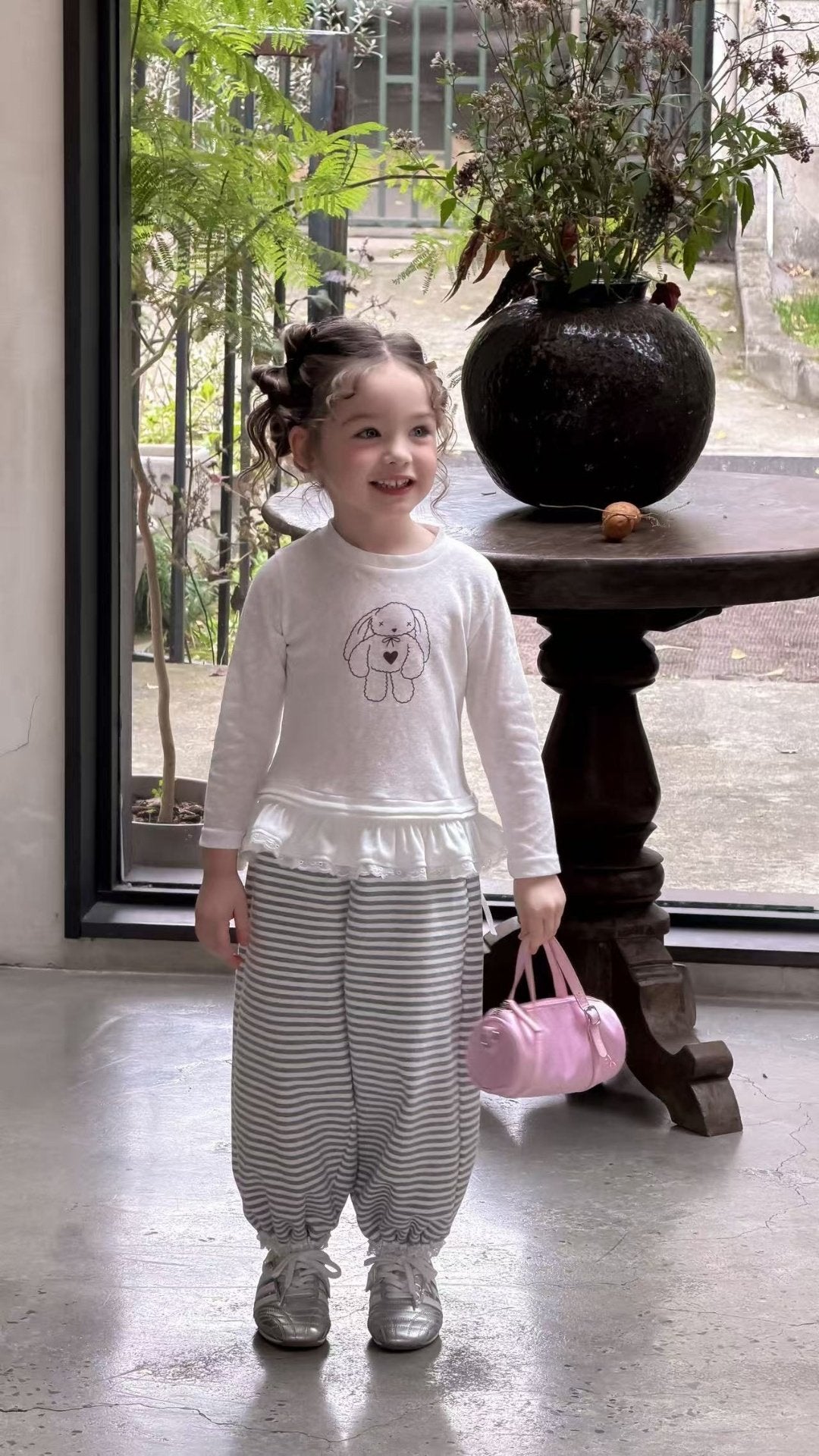 aiai rabbit frill tee (95-140cm)