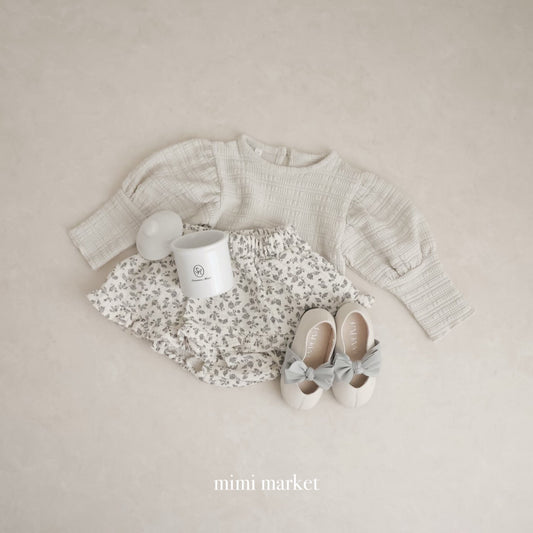 mimi market puff sleeve tee (75-90cm)