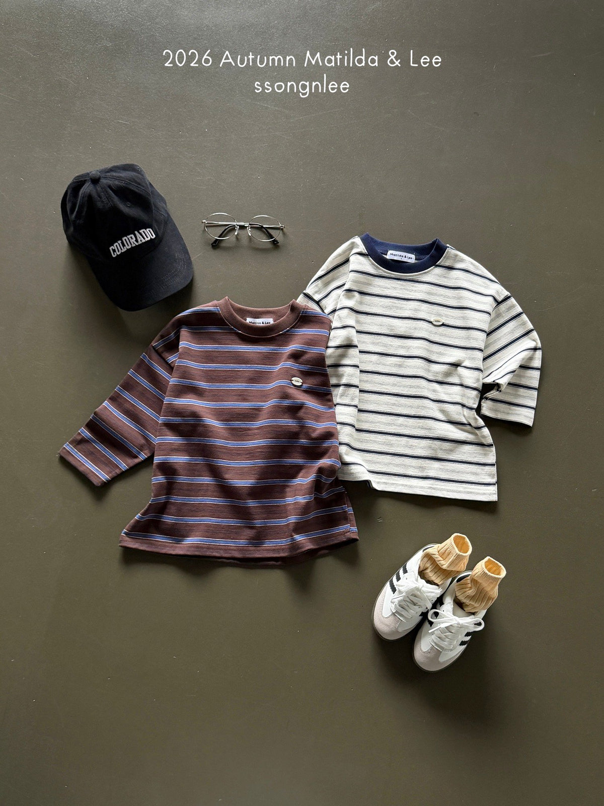 matilda&lee jelly border tee (85-165cm)