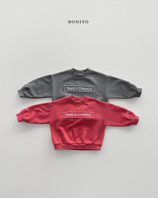 Bonito Take Pigment Sweatshirt (~80-140cm)