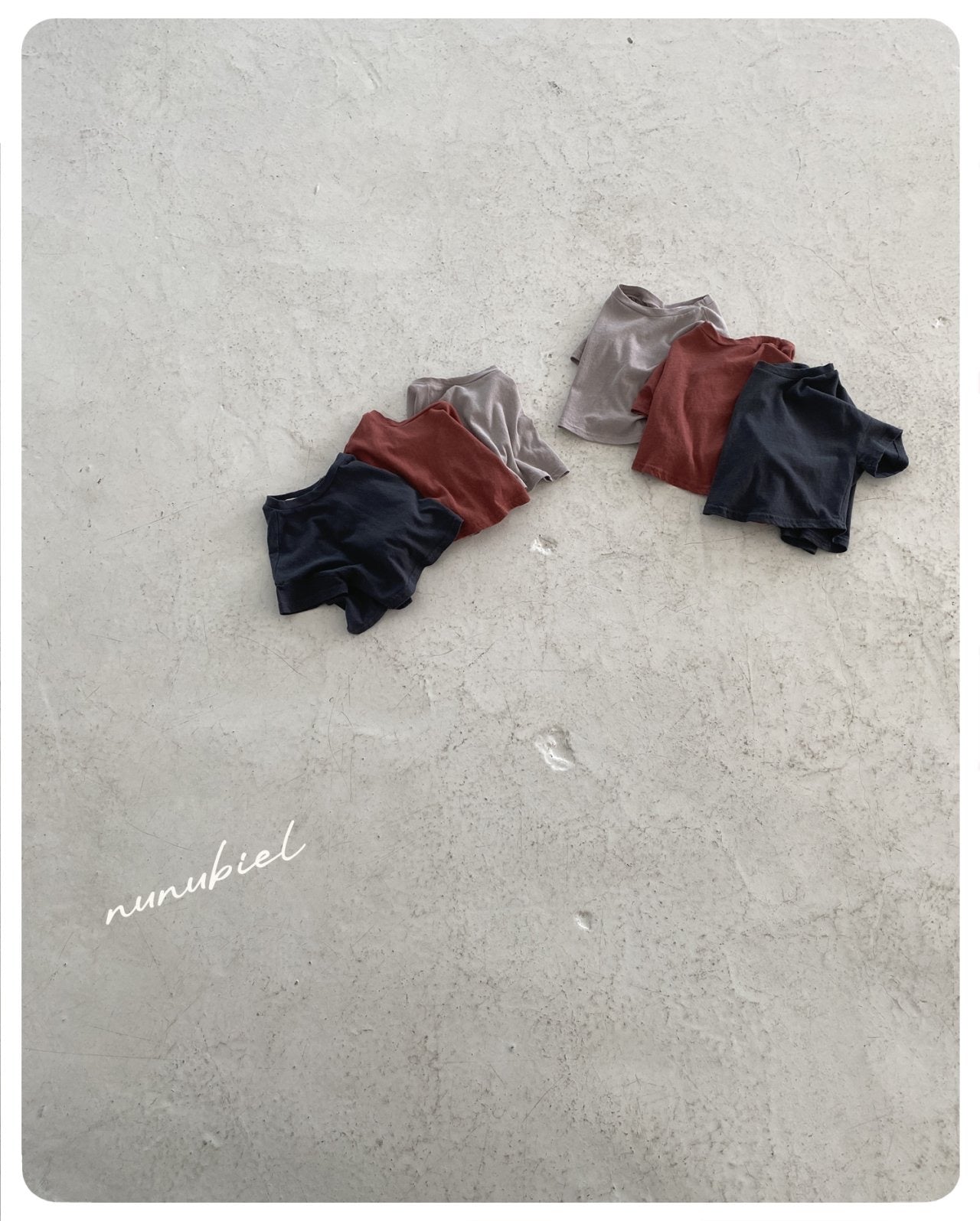 nunubiel daily t-shirts (75-120cm)
