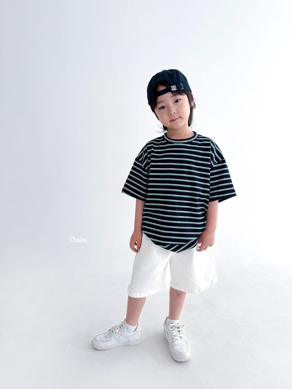 Dsaint 雙間線條紋Tee (80-148cm)
