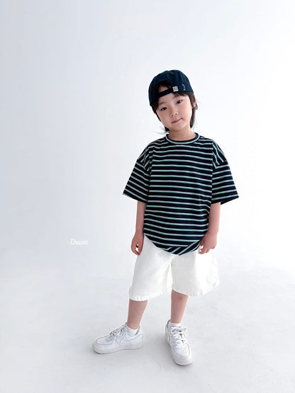 Dsaint 雙間線條紋Tee (80-148cm)
