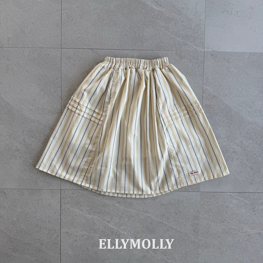 ELLYMOLLY blanche long skirt (90-145cm)