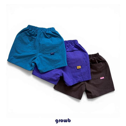 Growb Plain Shorts (90-155cm)