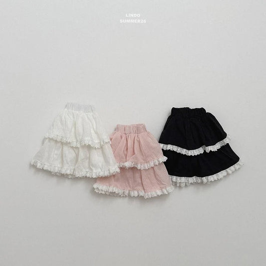 Lindo Lace Tiered Skirt (85-125cm)