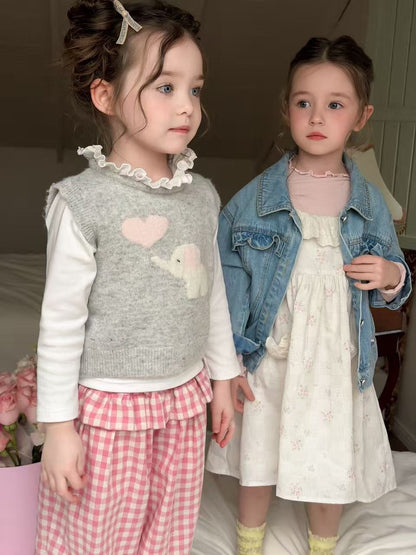 aiai vanilla ice cream vest (95-140cm)