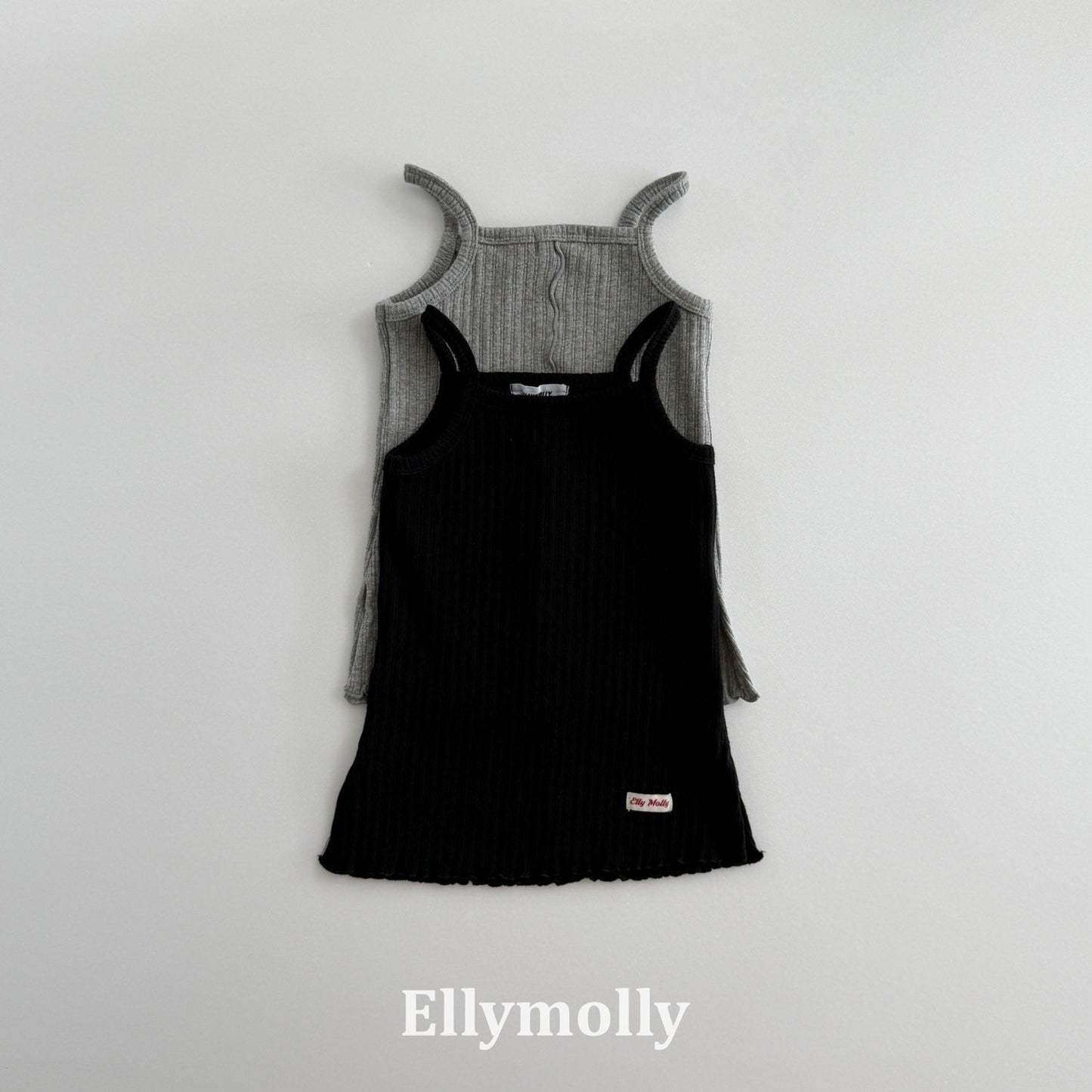 ELLYMOLLY dudu rib layer camisole (90-145cm)