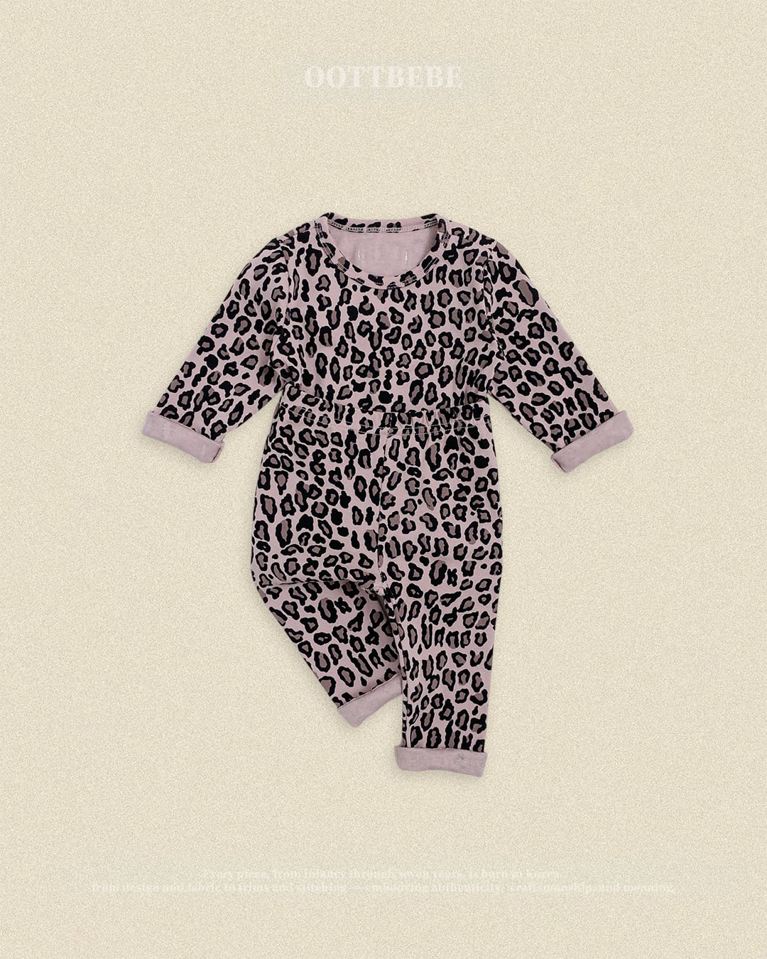 oottbebe little leopard room wear (65-115cm)