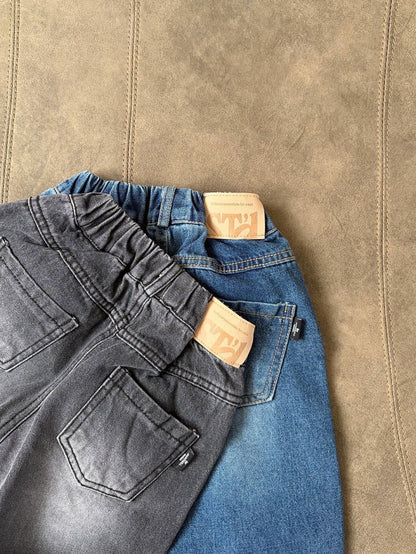 saintdoll dart wide denim (kids & mom)