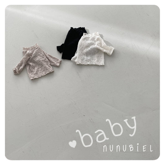 nunubiel bebe crumpled t-shirt (3-18m)