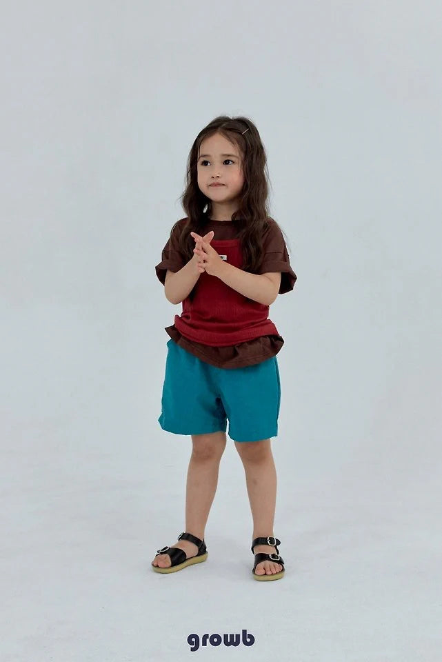 Growb Plain Shorts (90-155cm)