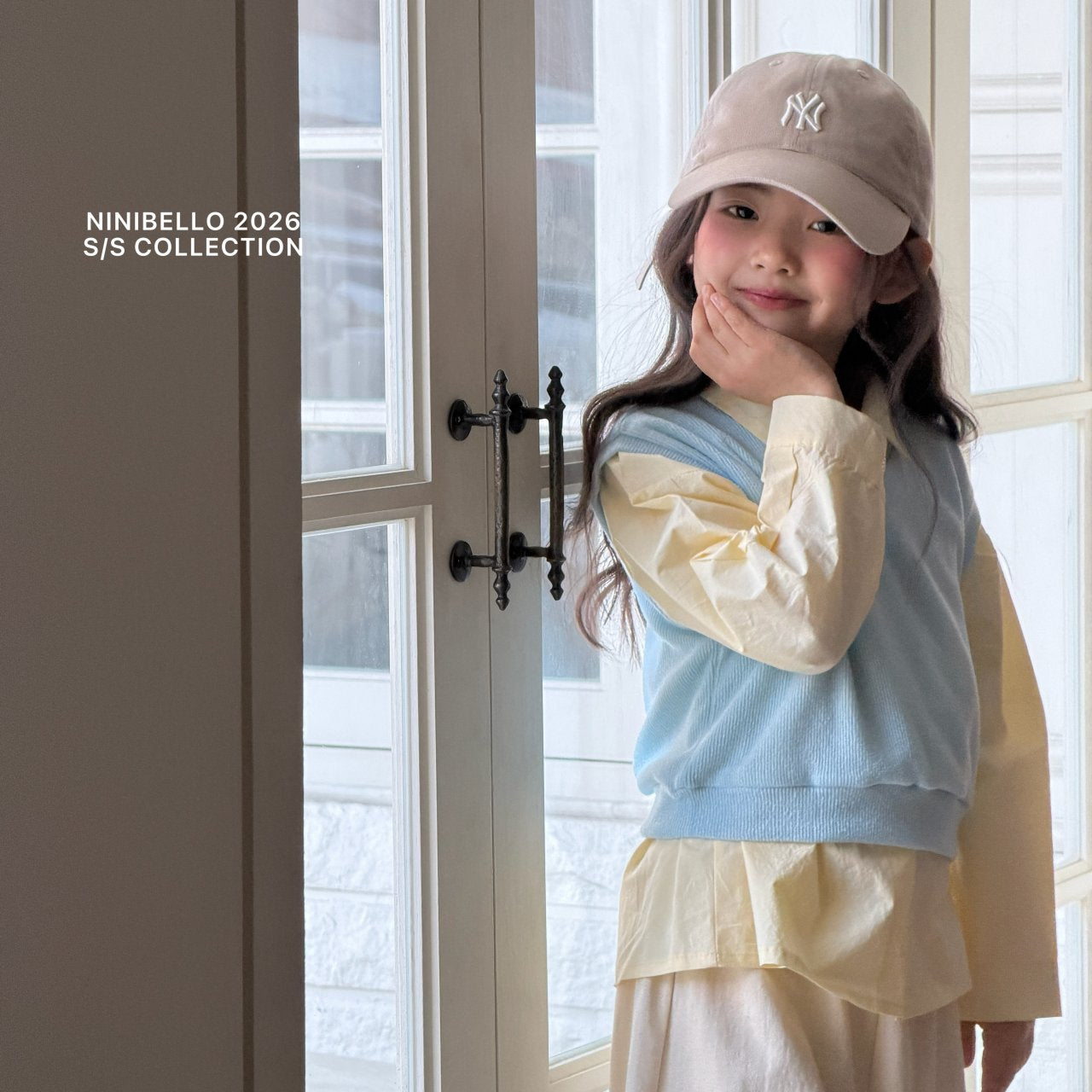 ninibello vanilla cotton shirt (80-130cm)