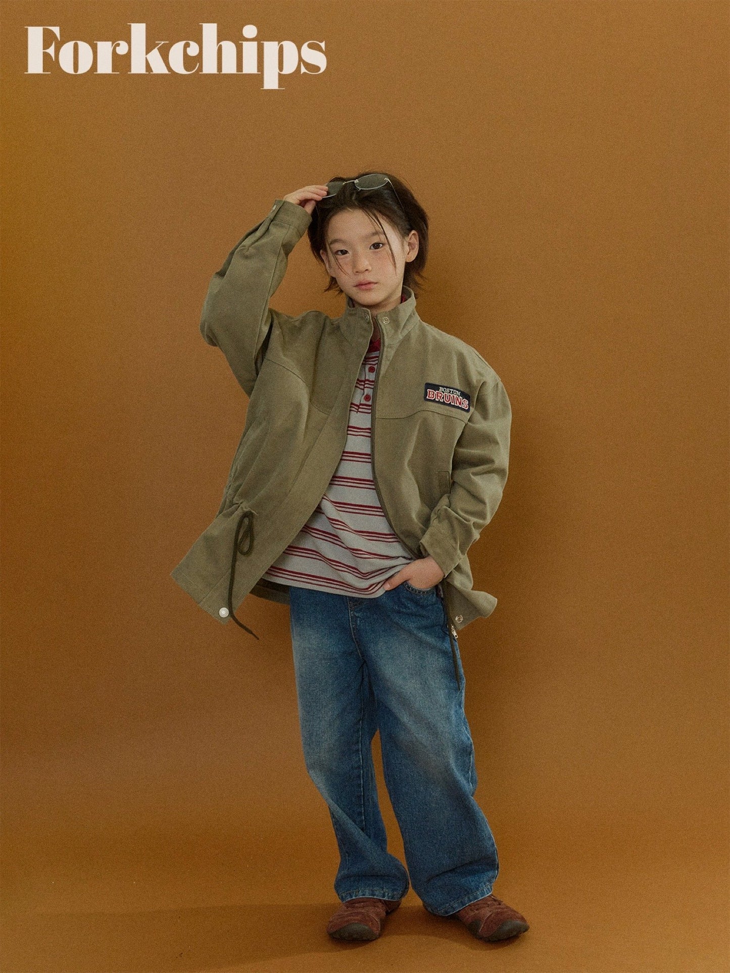 FORKCHIPS boston field jacket (95-160cm)