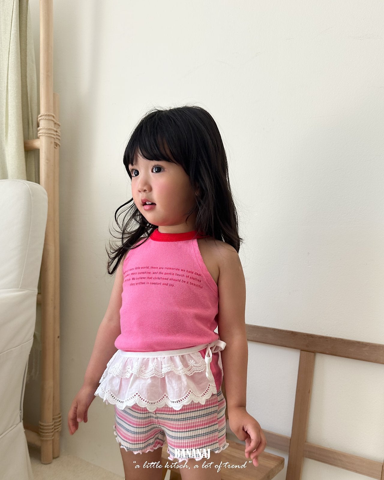 BANANAJ wendy ribbed pants (80-135cm)