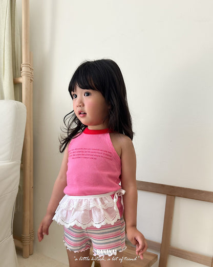 BANANAJ wendy ribbed pants (80-135cm)