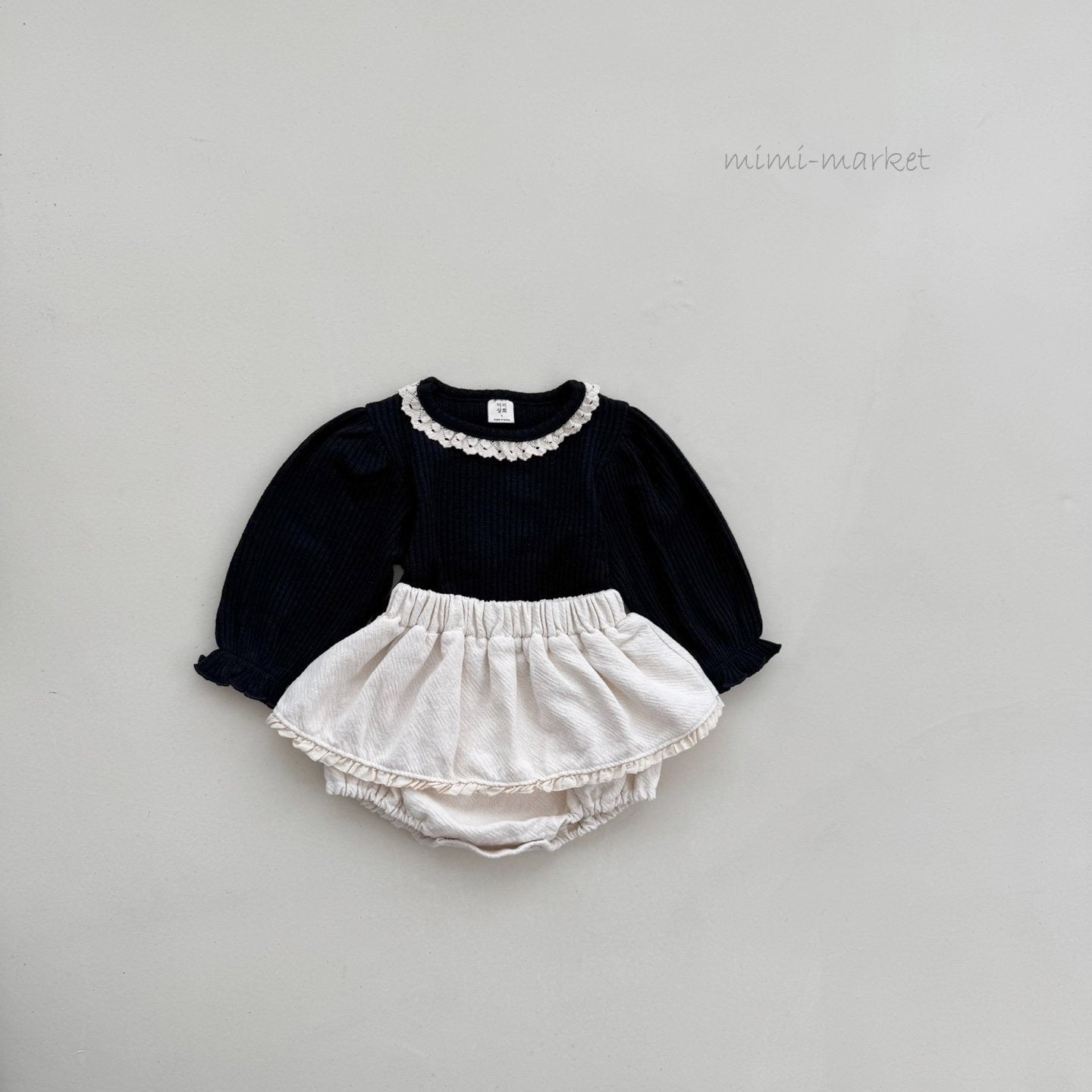 mimi market torson collar tee (bebe70-85cm)