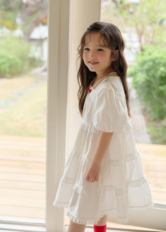 Dailybebe 公主袖層層連衣裙 (75-140cm)