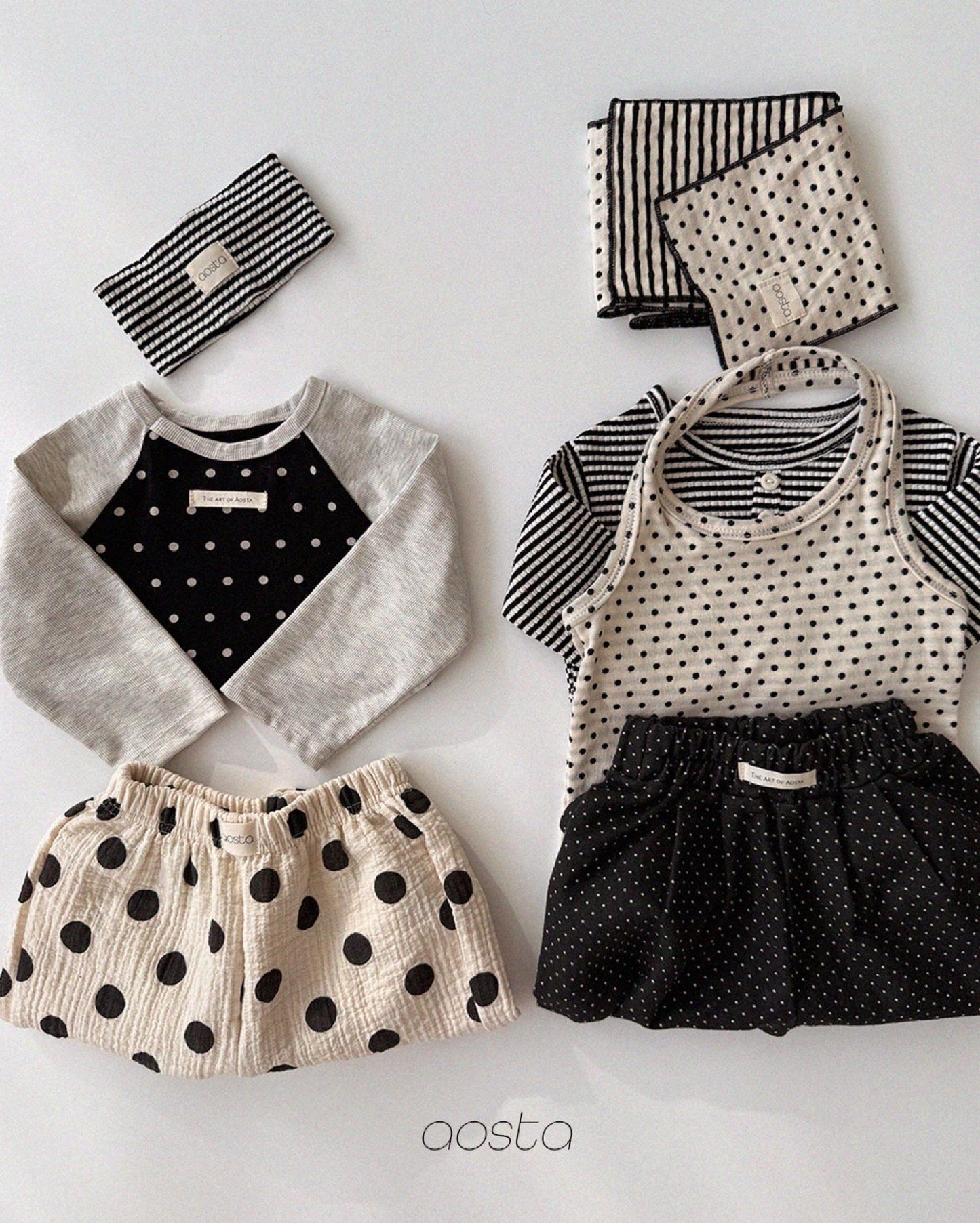 Aosta dot raglan t (~70-115cm)