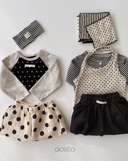 Aosta dot raglan t (~70-115cm)