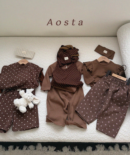 Aosta choco chip halter neck (~70-115cm)