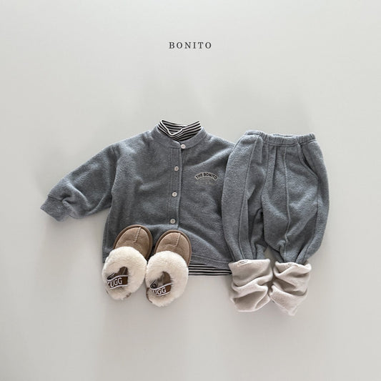 Bonito winter cardigan jogger SET-UP (~80-140cm)