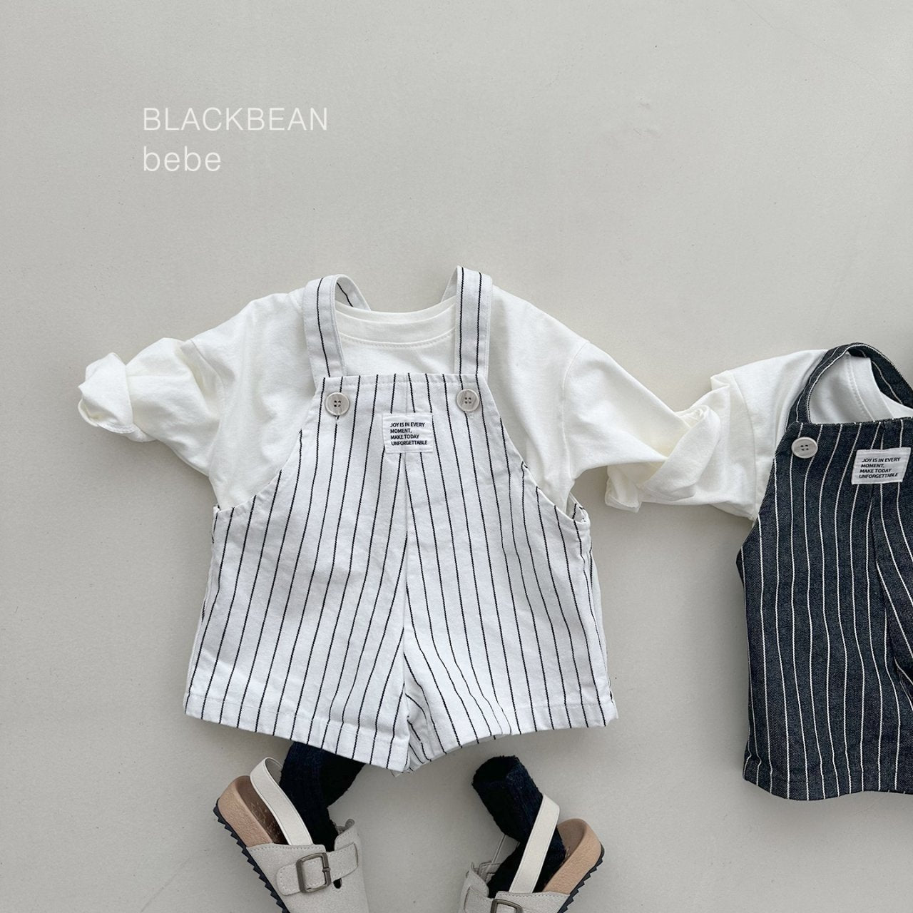blackbean rich suspender set(baby)