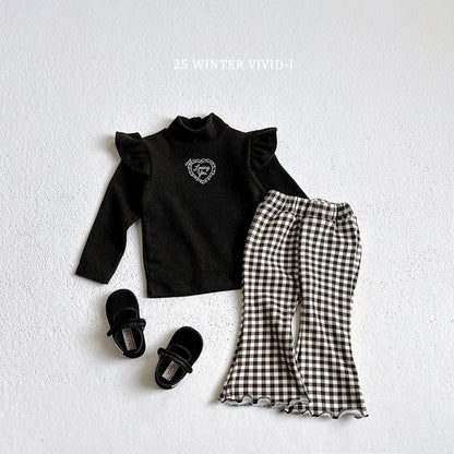 Vivid loving you愛心上衣 (75-135cm)