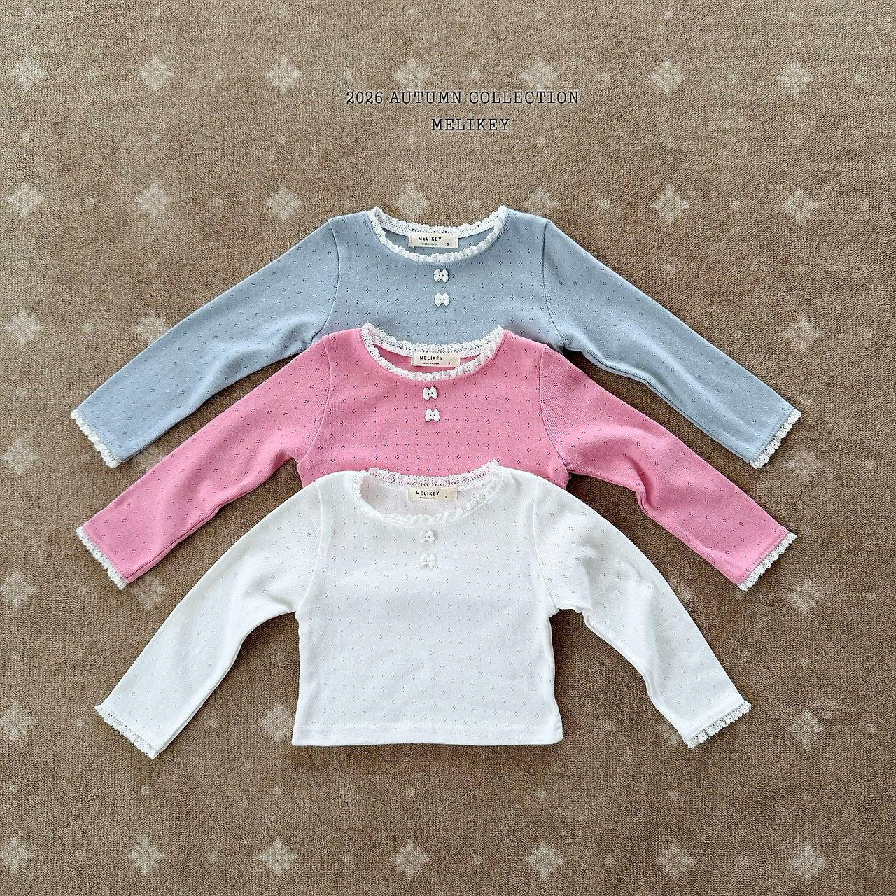 melikey ribbon button t (~80-140cm)