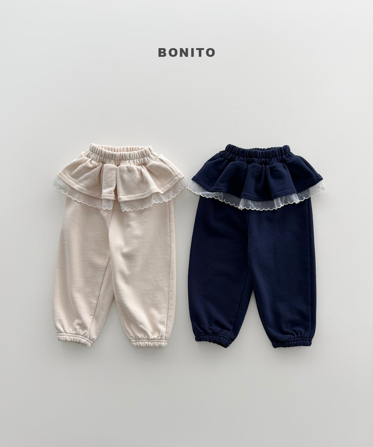 bonito frill jogger pants (~80-140cm)