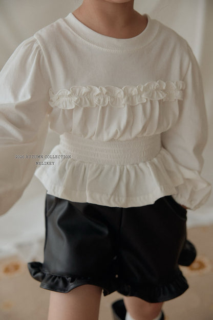 melikey smoke frill t (~80-140cm)